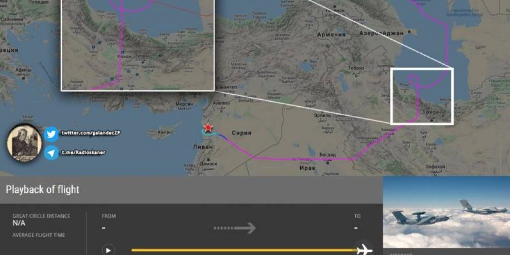 Азербайджан заблокировал пролёт российского самолета ДРЛО А-50У