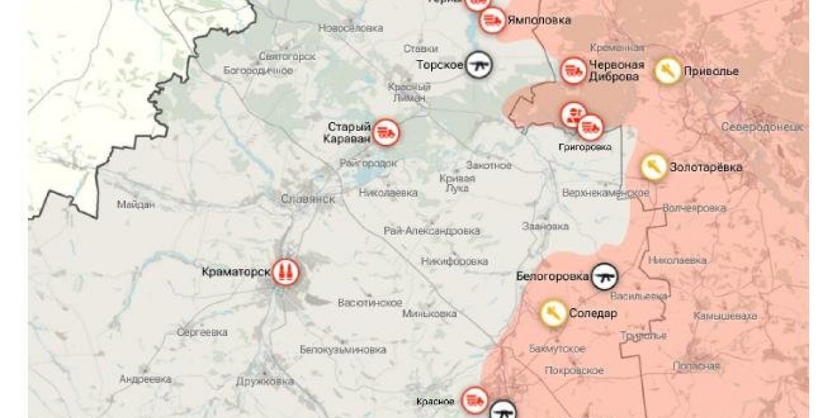 Карта боевых действий 10 июля 2023 на Украине — последние новости фронта Донбасса сегодня, обзор событий. Итоги военной спецоперации России сейчас 10.07.2023